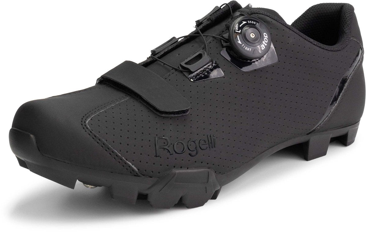 Rogelli r-400x dames en heren mtb-fietsschoenen - zwart