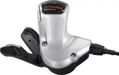 Shimano duimshifter revo nexus sl-7s50 rubber zilver 3-delig