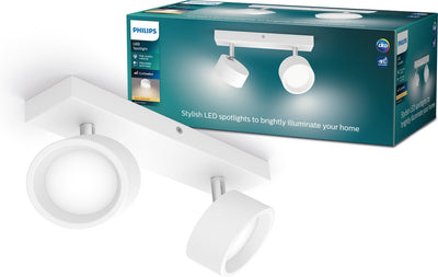 Philips led philips bracia bar wit 27k 2x5.5w 27k