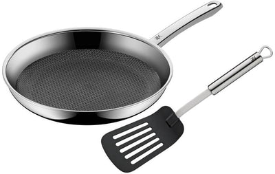 Wmf profi resist - koekenpan - ø 28 cm - rvs - inclusief profi plus spatel - geschikt voor inductie
