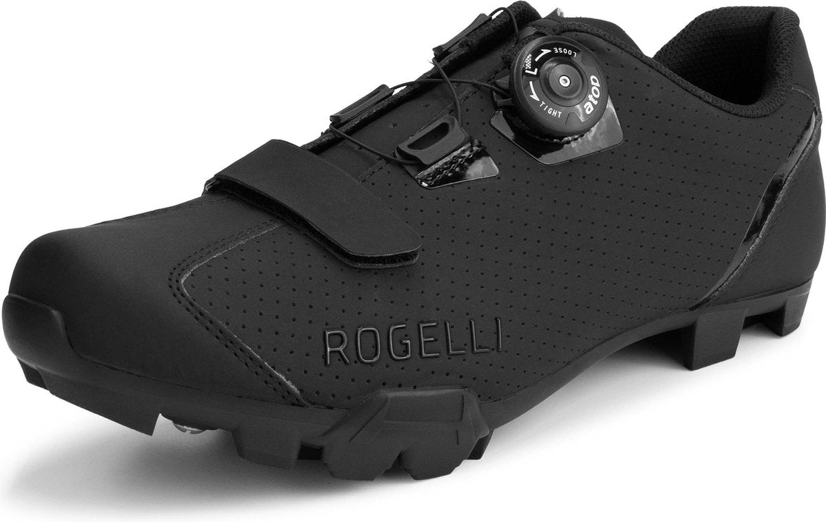 Rogelli r-400x mtb-fietsschoenen heren en dames - zwart - 42