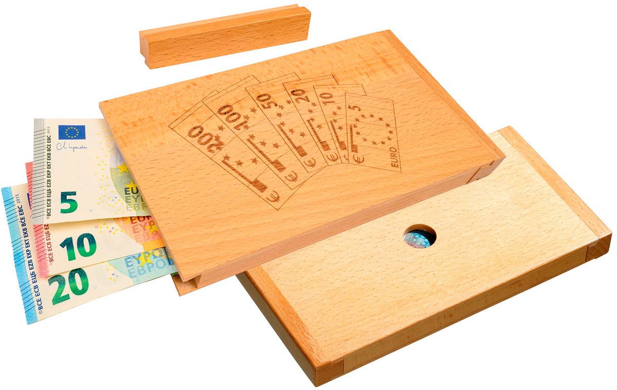 Philos geld-kluis puzzel.