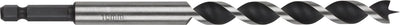 Wolfcraft - 10mm slangenboor voor houtbalken - 165mm - zeskantschacht houtboor - hex - 7133000