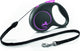Flexi black design - rollijn hondenriem koord - s - 5 m - <12 kg