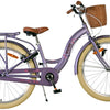 Volare blossom kinderfiets - meisjes - 24 inch - paars - twee handremmen