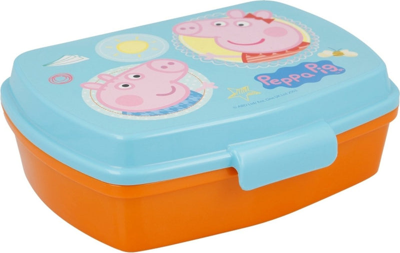 Stor peppa pig broodtrommel brooddoos