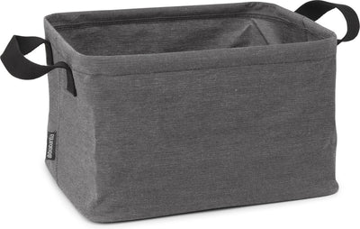 Brabantia wasmand - opvouwbaar - 35 l - pepper black