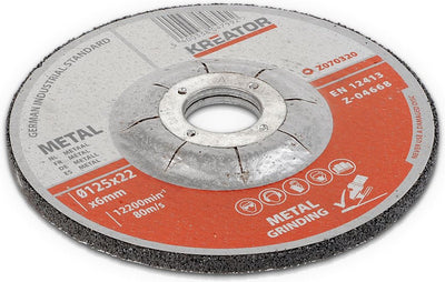 Kreator krt070320 afbraamschijf - 3 stuks - metaal - ø125 - 6mm
