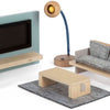 Small foot - houten poppenhuis meubeltjes woonkamer
