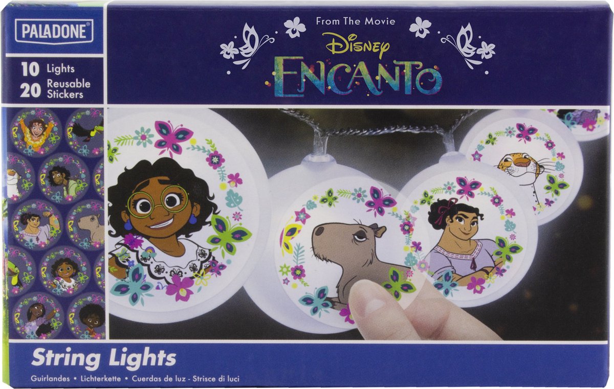 Paladone disney - encanto string verlichting met stickers