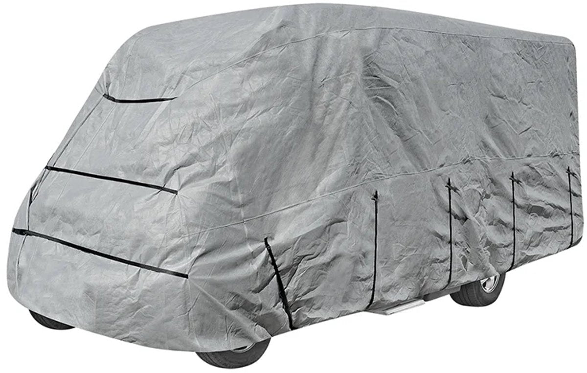 Proplus camperhoes - 700 x 235 x 270 cm - camperhoezen - camper beschermhoes - grijs