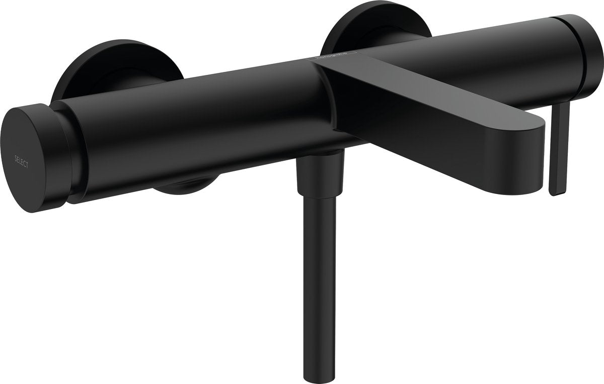 Hansgrohe finoris - badmengkraan - ééngreeps bediening - mat zwart