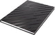 Kangaro dummyboek - a4 - zwart met design - 160 blanco pagina's - 140 grams papier - hard cover - k5584