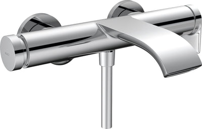 Hansgrohe vivenis badkraan - met omstel - met koppelingenhoh=15cm - mat zwart