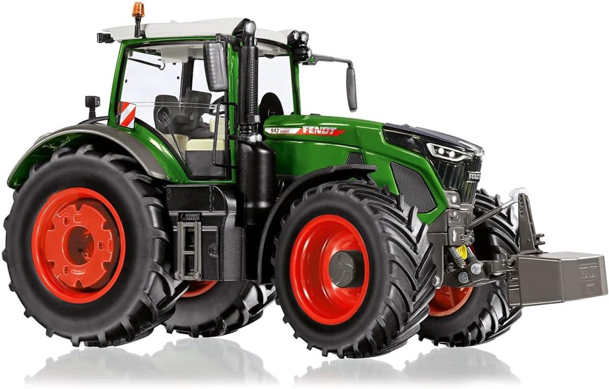 Wiking 077865 fendt 942 vario, model-tractor, 1:32, metaal kunststof, vanaf 14 jaar, veel functies, afneembaar frontgewicht, verwisselbare wielen, beweegbare bovenste en onderste schakel