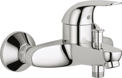 Grohe swift badkraan - 15cm hartafstand - met omstelling - chroom