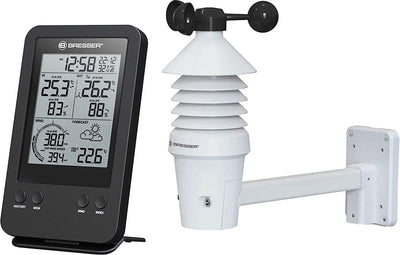 Bresser weerstation - professionele 3-in-1 windmeter incl. luchtvochtigheids- en temperatuurmeter