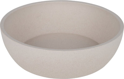 District 70 bamboo hondenvoerbak – 2-pack – merengue – maat m – anti-slip – voer waterbak hond
