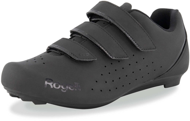 Rogelli r-100 dames en heren fietsschoenen - zwart