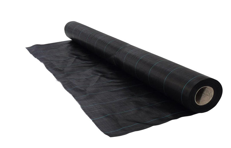 Nature - gronddoek - 1 x 50m - 100 g m² - zwart - anti-worteldoek