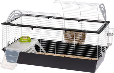 Ferplast casita 120 - zwart - 119 x 58 x 60 cm