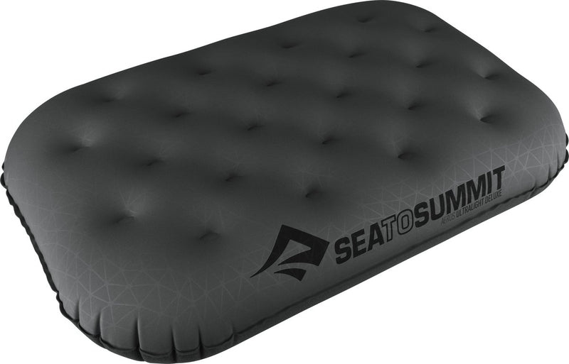 Sea to summit aeros ultralight - opblaasbaar hoofdkussen - deluxe grey