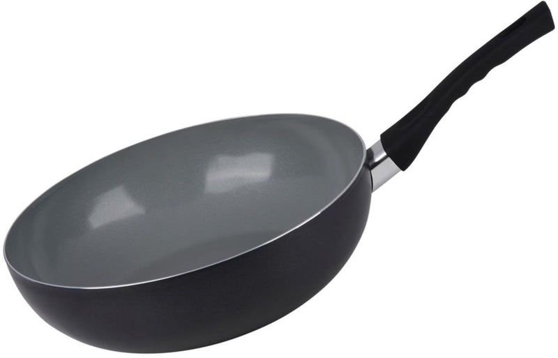 Alpina wok pan pressed ceramic induct