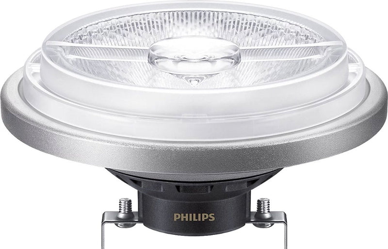 Philips led philips master led spot reflector g53 ar111 20w 1270lm 45d - 940 koel wit | beste kleurweergave - dimbaar - vervangt 100w