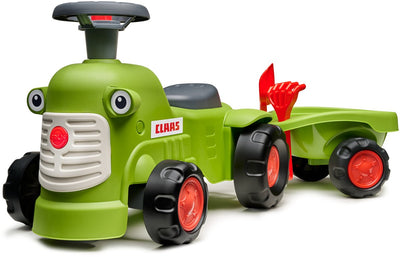 Falk claas looptractor vintage set groen