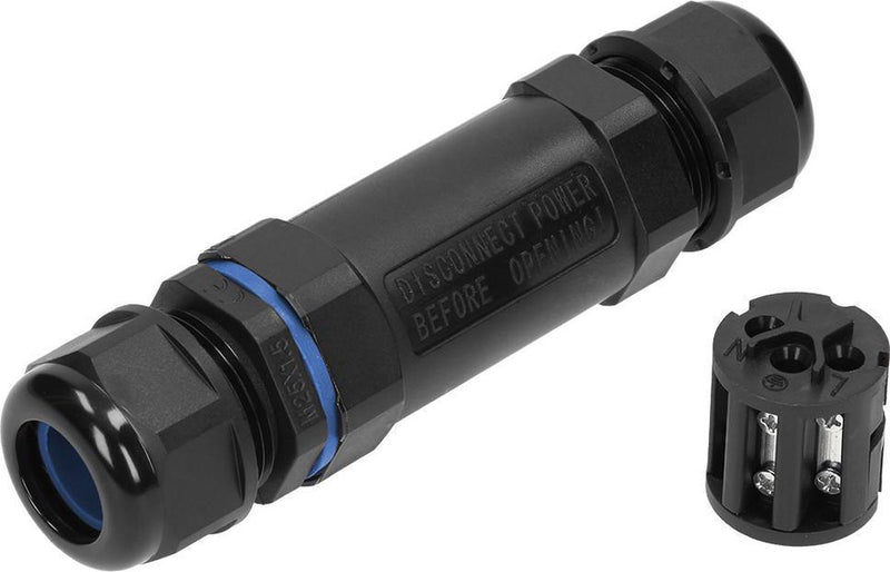 Orno rechte kabelconnector ip68,3x6mm2