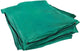 Proplus fijnmazig aanhangernet - 2,50x1,60 m - elastisch koord - groen