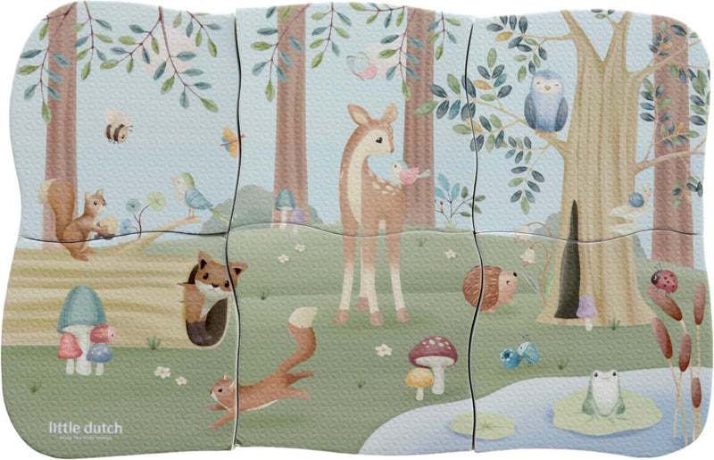Rubo toys little dutch forest friends badpuzzel