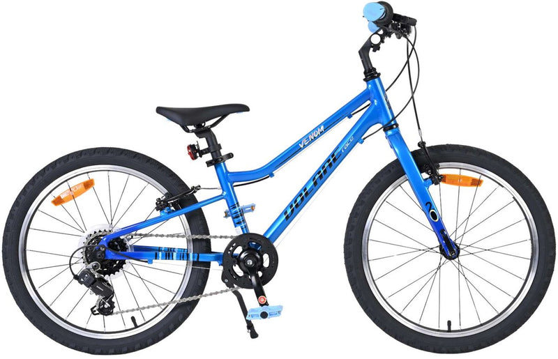 Volare venom kinderfiets - jongens - 20 inch - blauw - twee handremmen