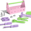 Green toys gereedschapskist roze
