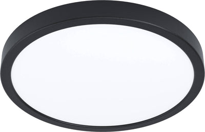 Eglo fueva 5 opbouwlamp - led - ø 28,5 cm - zwart wit - bewegingssensor