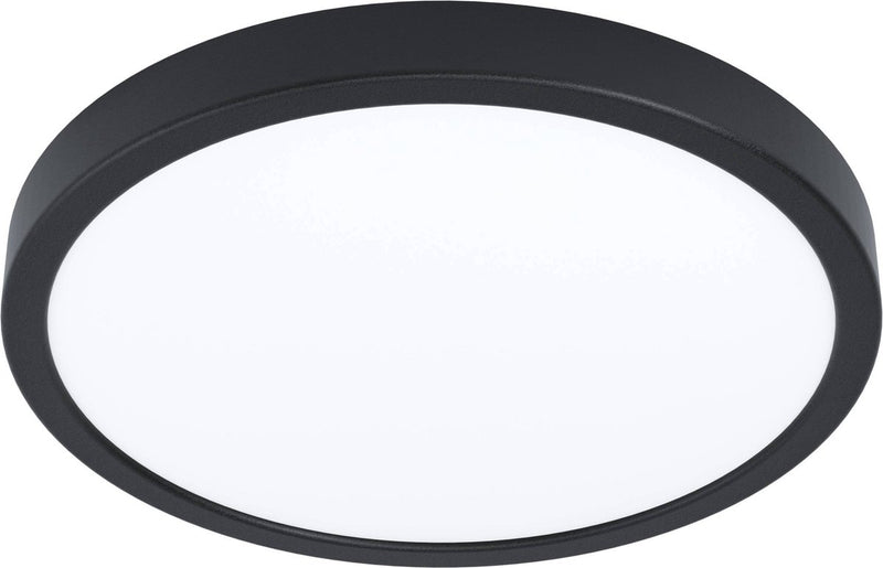 Eglo fueva 5 opbouwlamp - led - ø 28,5 cm - zwart wit - bewegingssensor