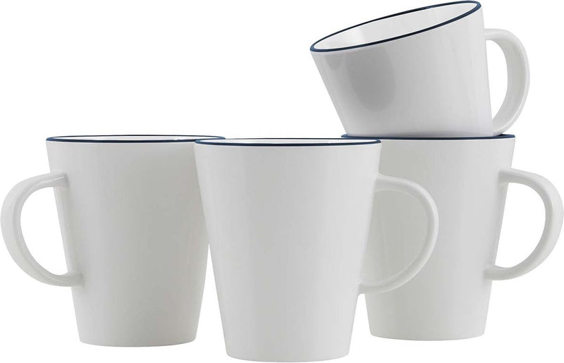 Gimex - linea line - mok - blauw - 4 stuks