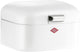 Wesco mini grandy broodtrommel | 2 liter - maat s | metaal - wit | brooddoos