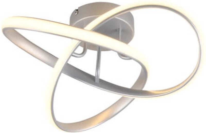 Rl live your light reality meo - plafondlamp - titaan - incl. 1x smd 15w