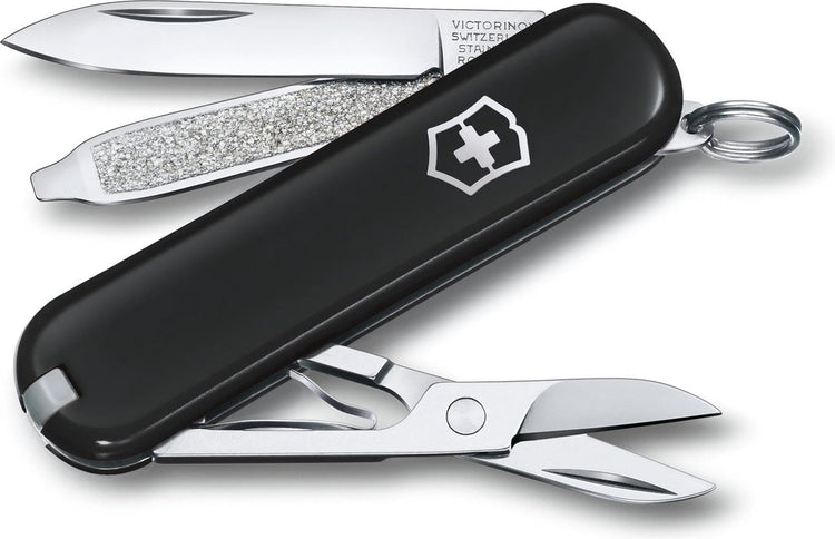 Victorinox classic sd zakmes - dark illusion - 7 functies - rvs