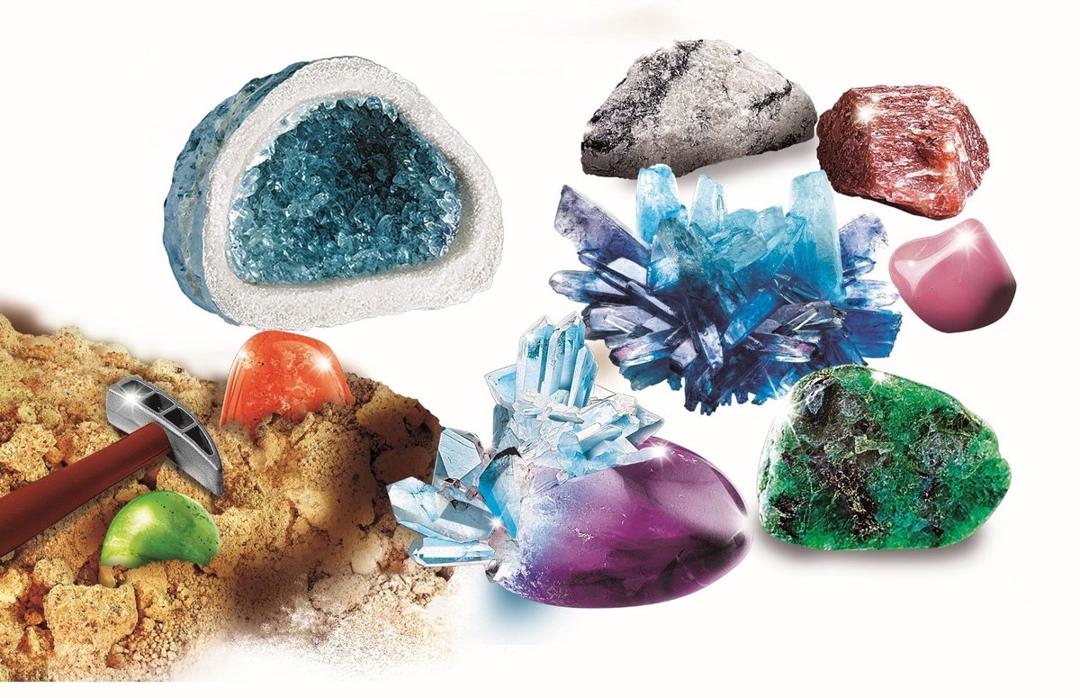 Clementoni wetenschapsspel crystals and gemstones