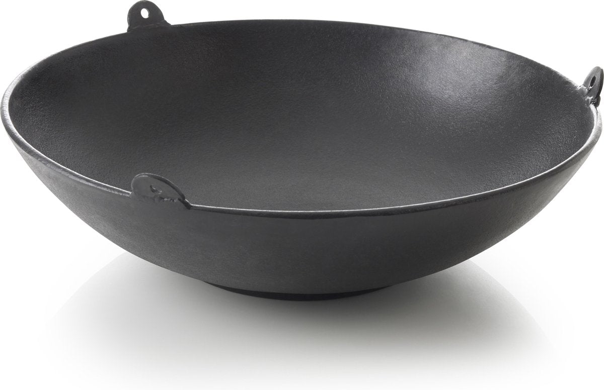 Barbecook - barbecuepan - bbq wok - zwart - 37cm
