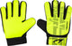 Avento keepershandschoenen - junior - geel zwart - maat xs - pu grip