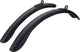 Bbb cycling rainwarriors spatbordensets - voorspatbord achterspatbord 28 inch - geschikt voor e-bikes - bfd-01