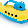 Green toys onderzeeer geel met blauw handvat -