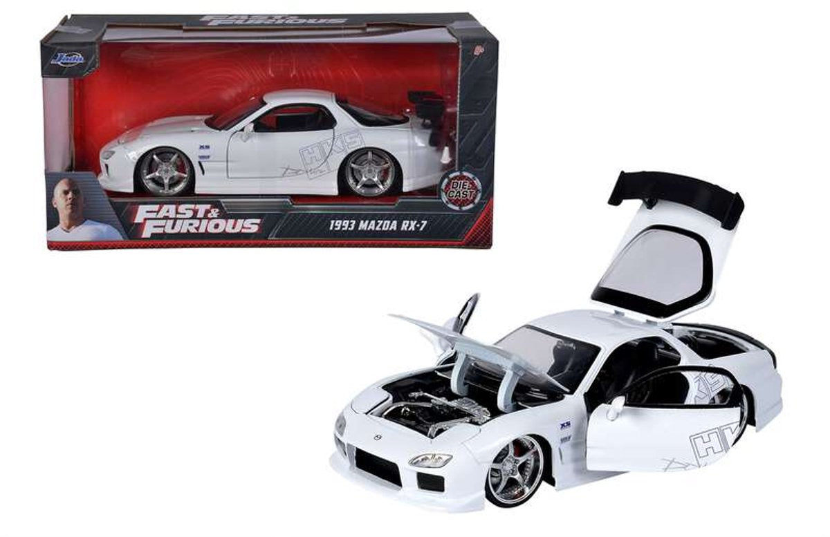 Jada toys - fast furious 1993 mazda rx-7 1:24 - 9332607314r00