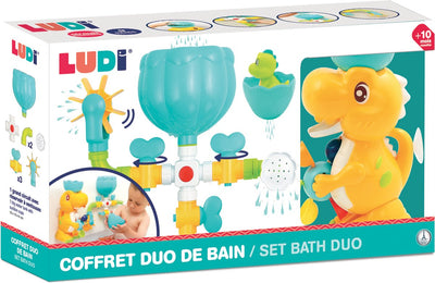 Ludi - badset dino - waterbaan - badspeelgoed