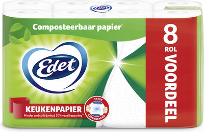 Edet keukenpapier - 8 rollen