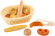 Small foot - kunststof broodmand met speeleten brood, 12dlg.