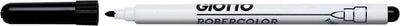 Giotto robercolor whiteboardmarker fijn, ronde punt, zwart 12 stuks